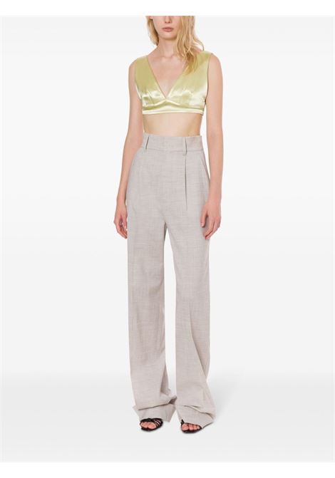 Citrone yellow V-neck top Philosophy Di Lorenzo Serafini - women PHILOSOPHY DI LORENZO SERAFINI | 080307210021